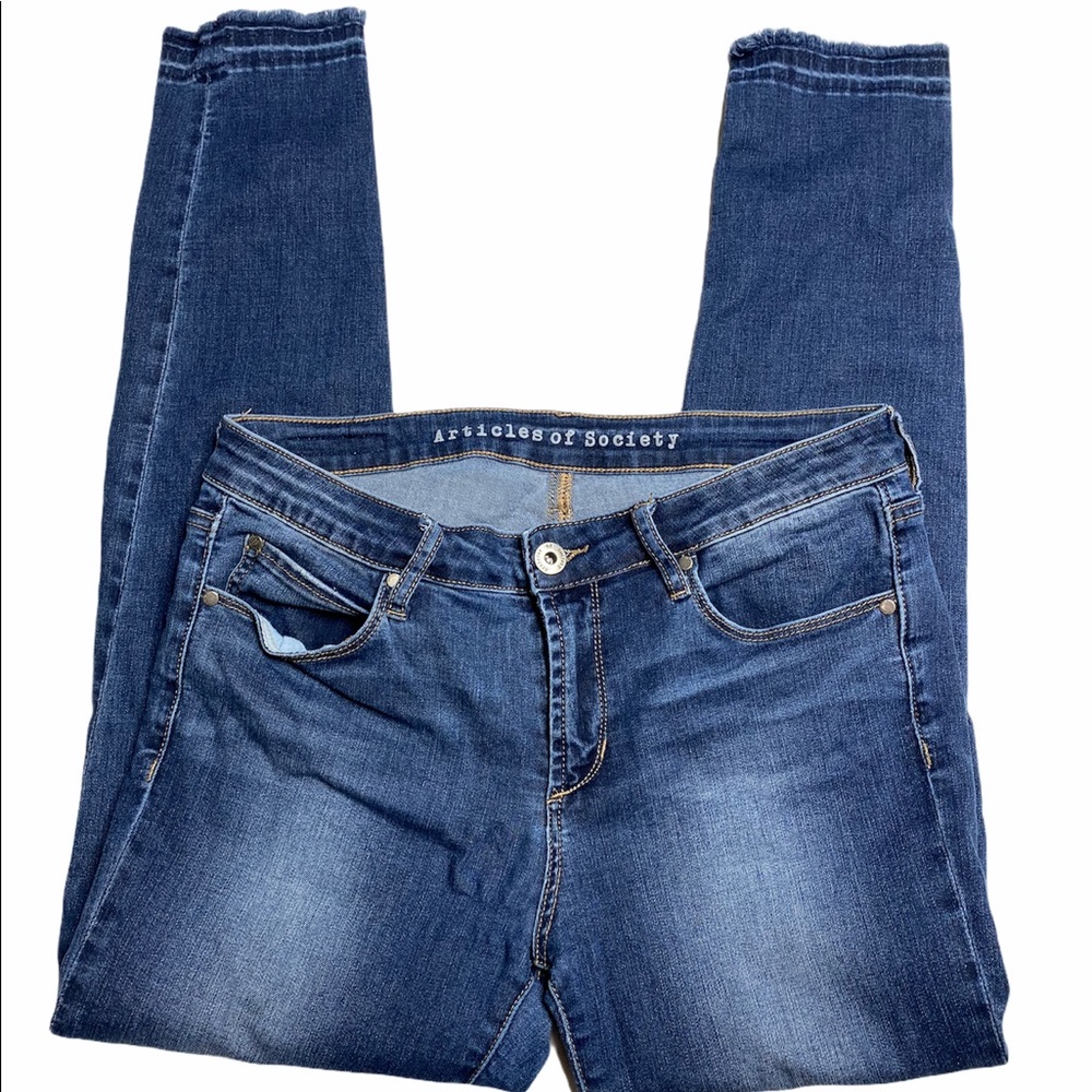 Articles of Society Raw Hem Jeans